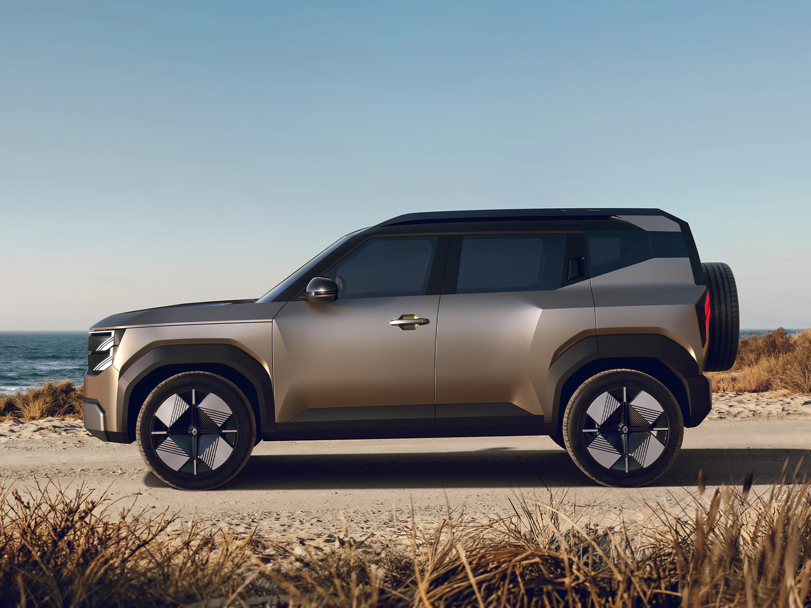 Renault Bridger Konzeptauto Seitenansicht