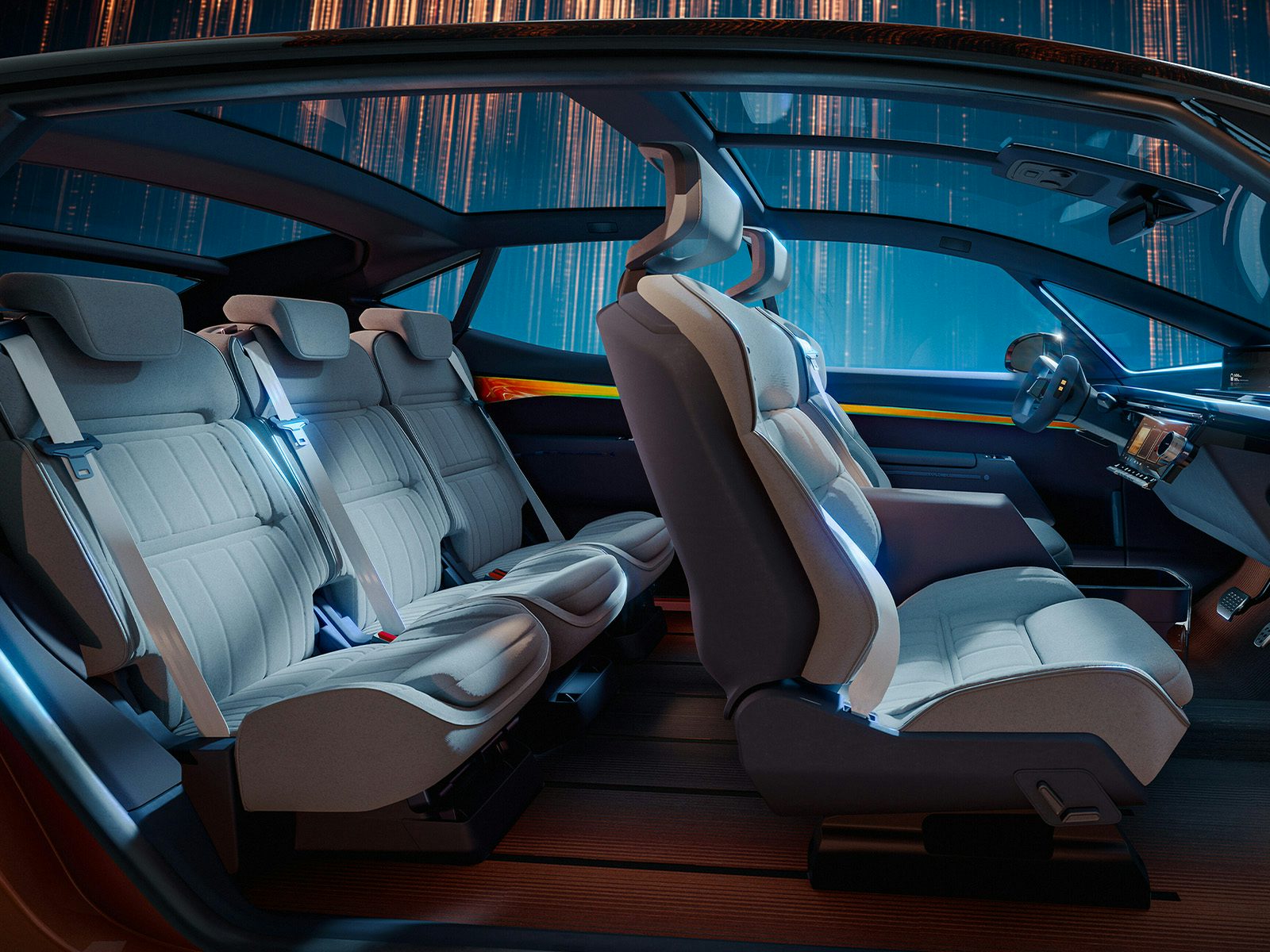 Renault R-Space Lab Innenraum Seitenansicht