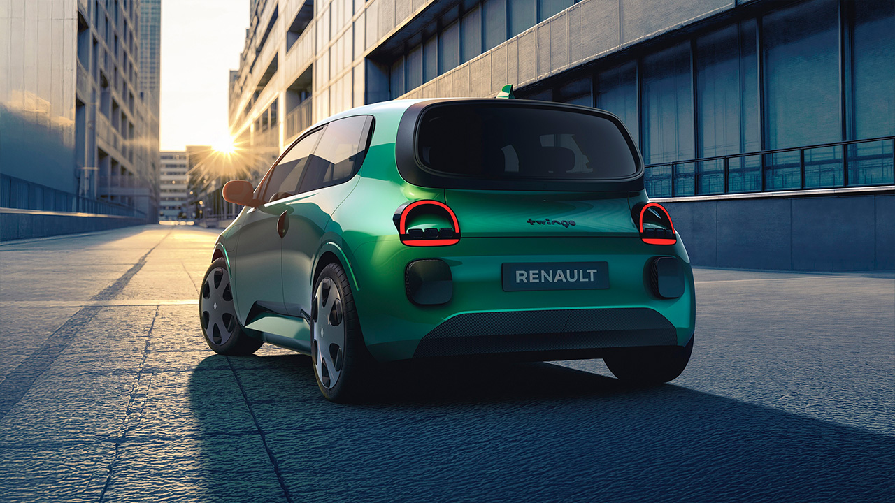 Renault Twingo E-Tech rear