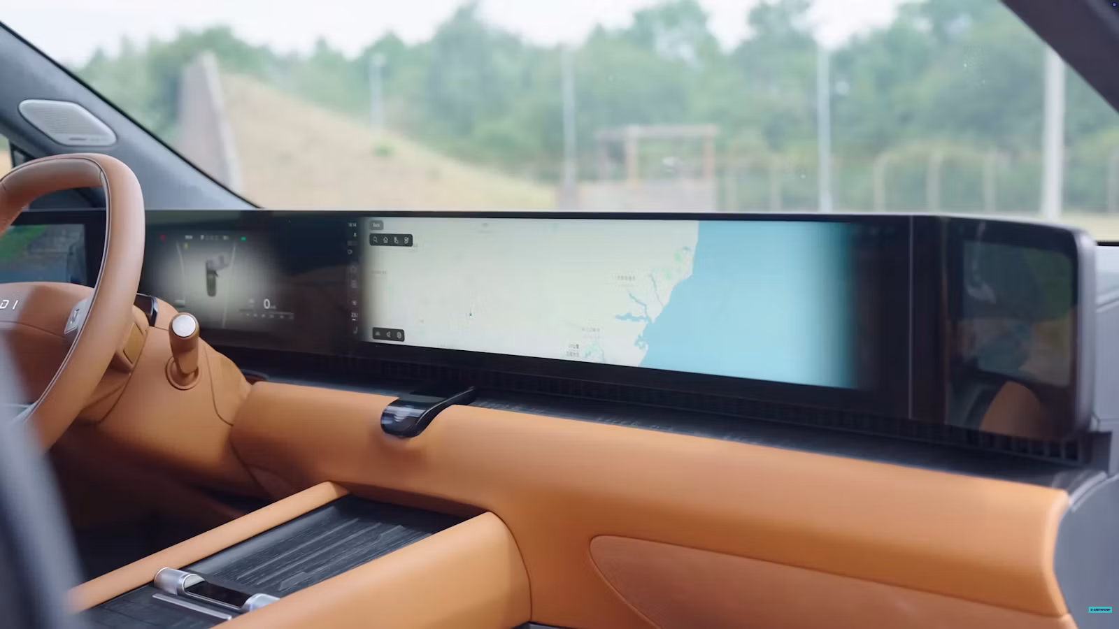 AUDI E7X Bildschirm