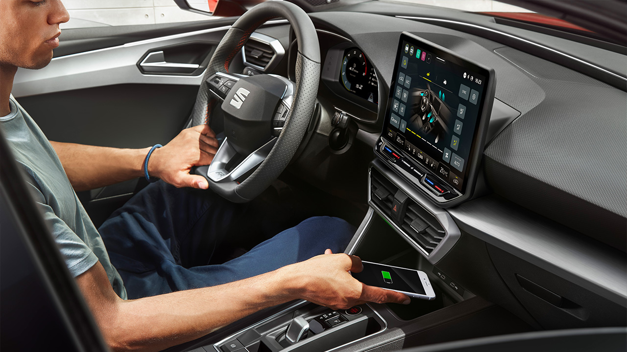 Seat Leon kabelloses Laden