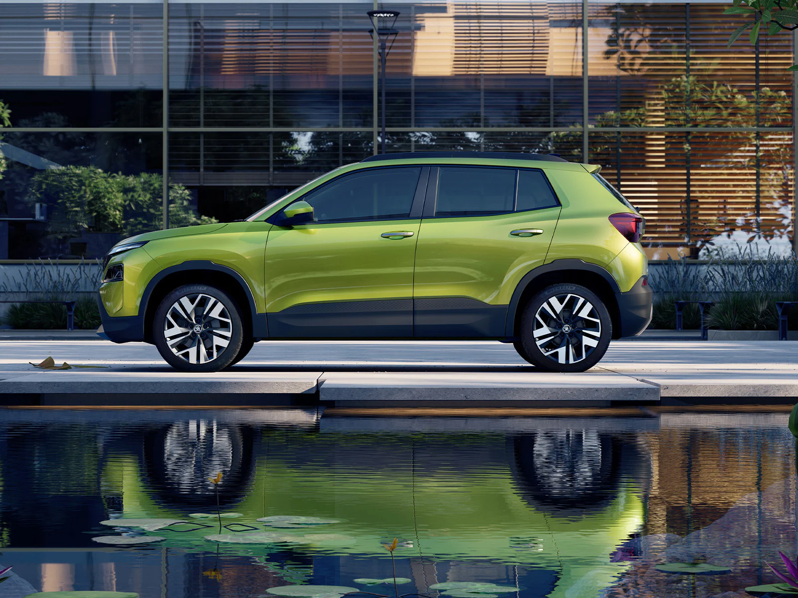 Skoda Kylaq Seitenansicht