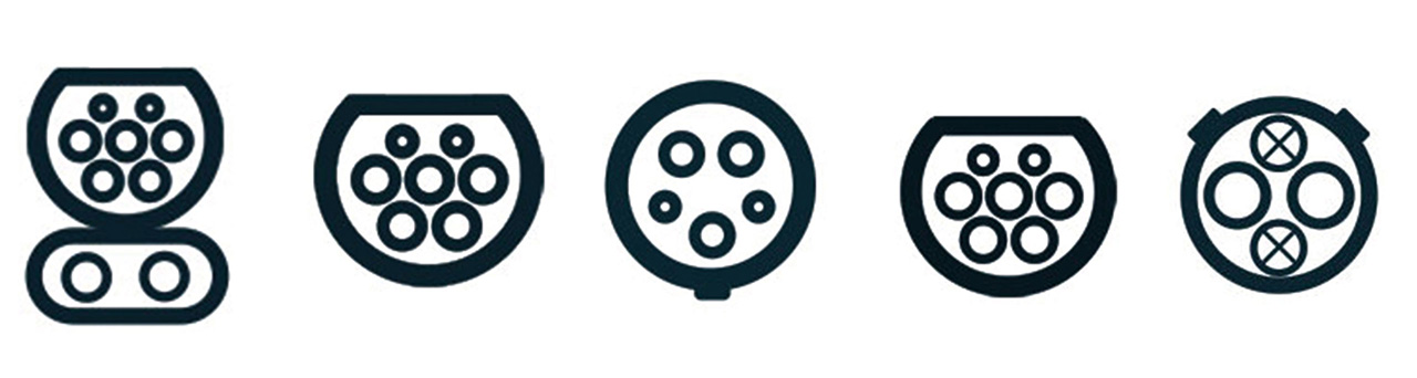 Steckertypen im E-Auto