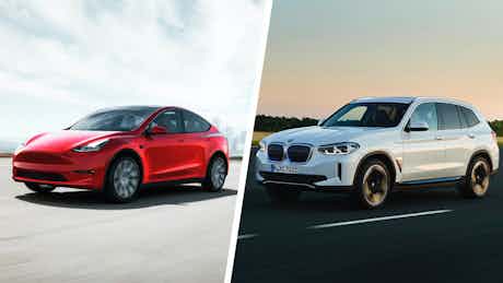 Tesla Model Y vs. BMW iX3 im Vergleich – was können die Elektro