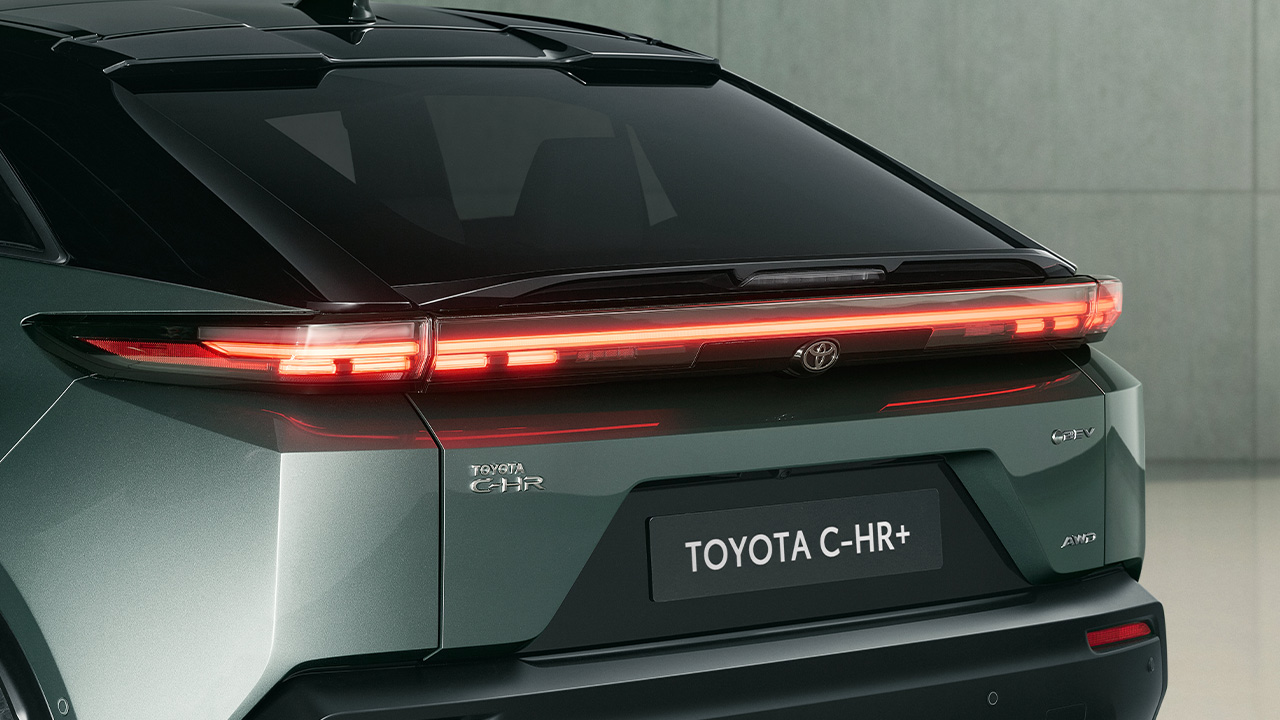 Toyota C-HR+ Heckdetail