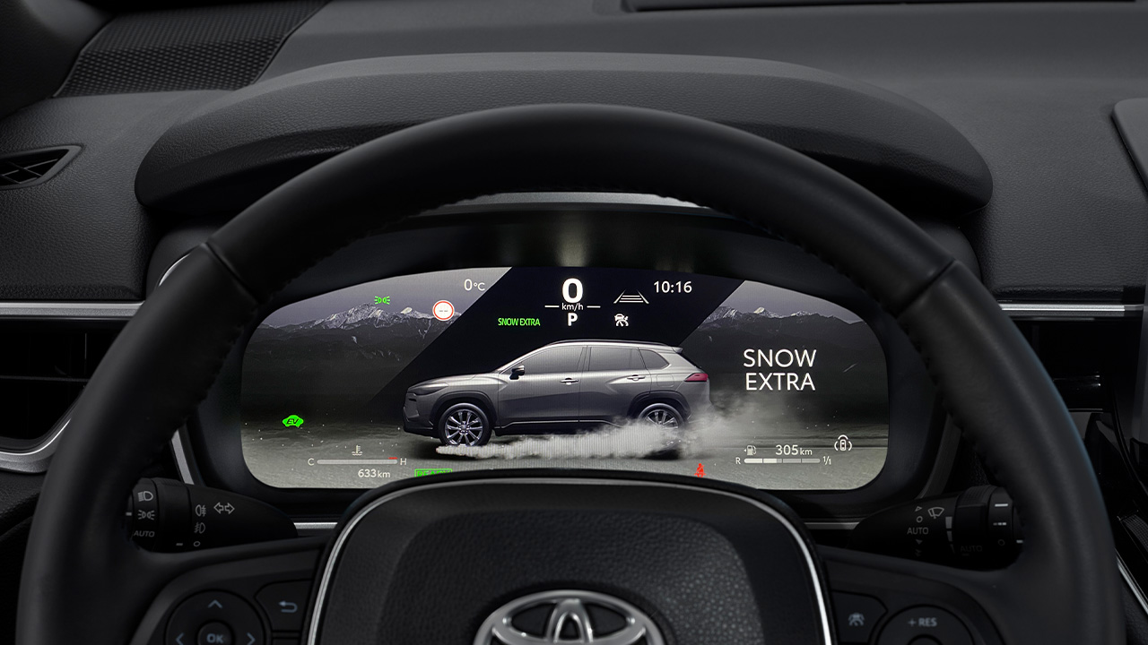 Toyota Corolla Cross Facelift 2025 Snow Extra Modus