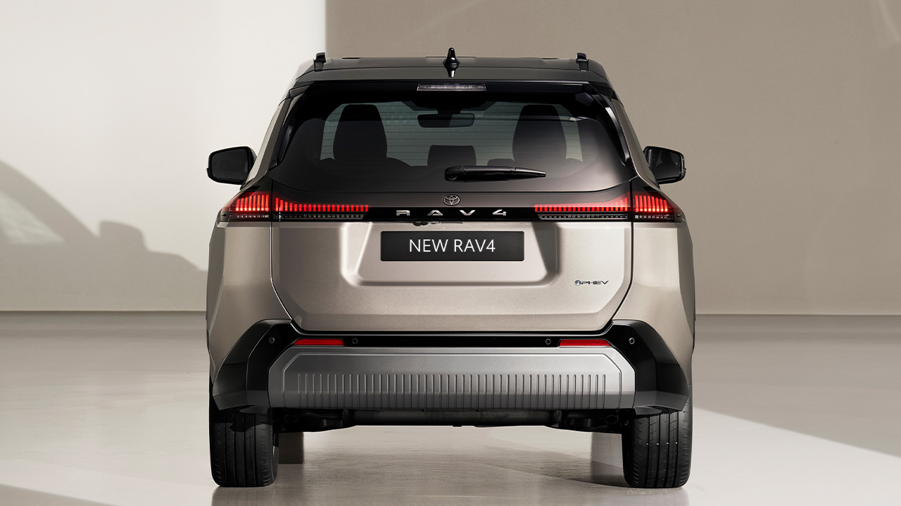 Toyota RAV4 Presentation 21 May Rear View