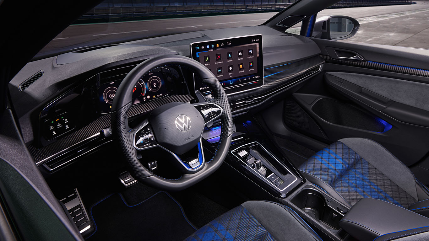 VW Golf R Facelift Innenraum