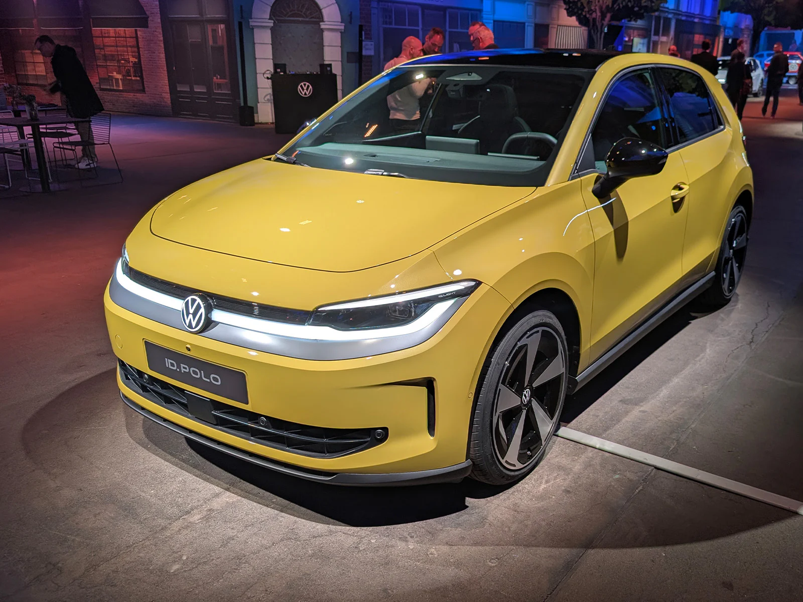 VW ID Polo Gelb Event
