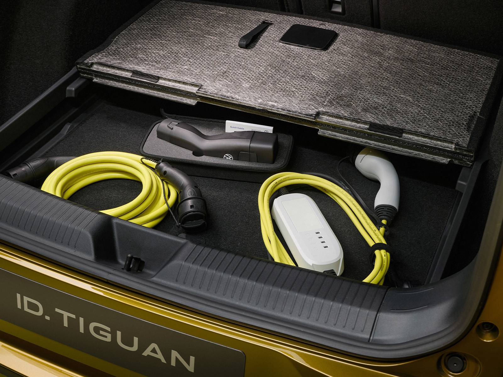VW ID Tiguan Innenraum Kofferraumboden