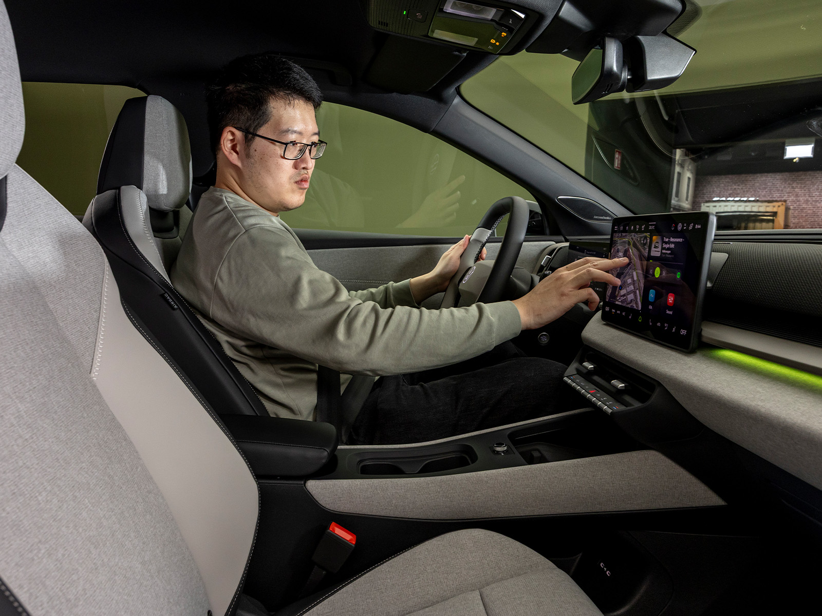 VW ID.Cross Erster Eindruck Infotainment Patrik Chen