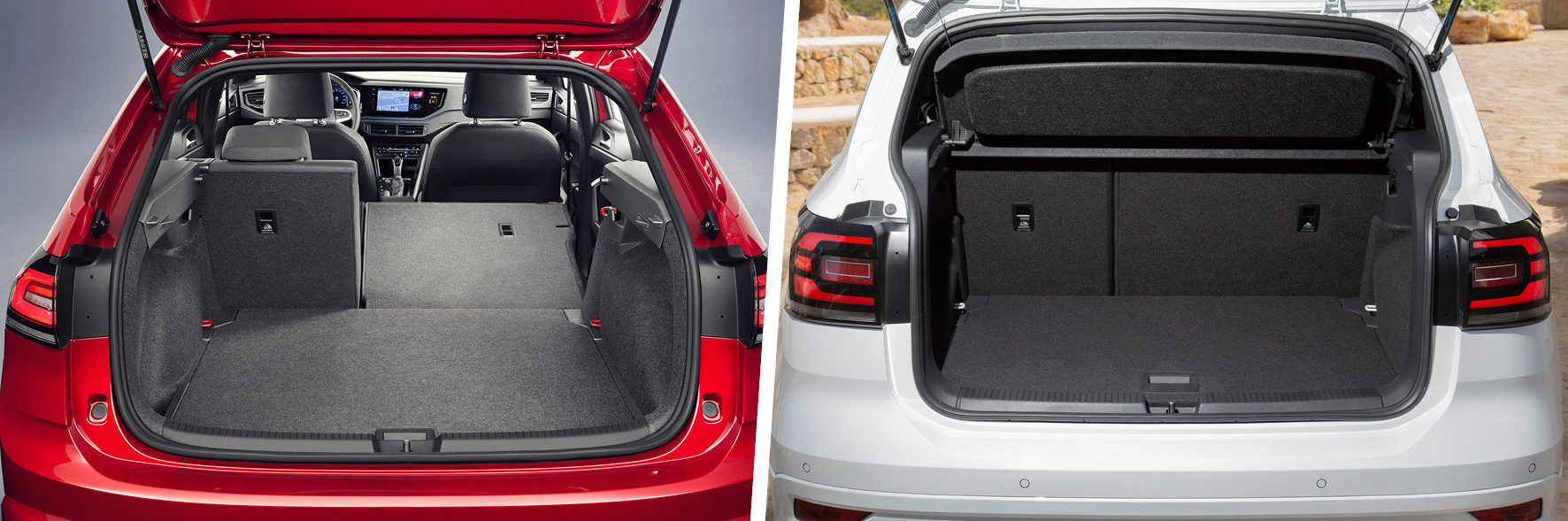 VW Taigo vs. VW TCross zwei VolkswagenSUVs im Vergleich carwow.de