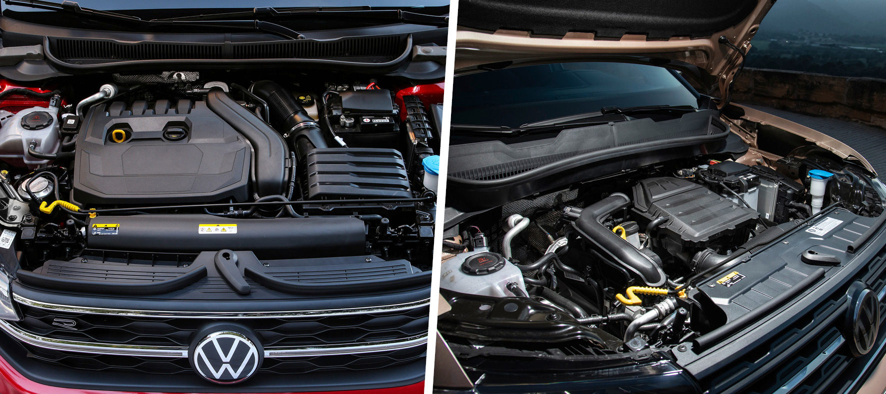 VW Taigo vs. VW TCross zwei VolkswagenSUVs im Vergleich carwow.de