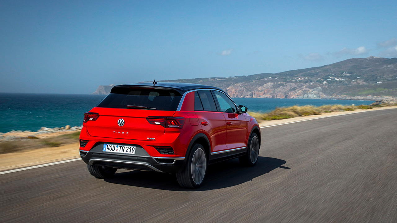 Volkswagen T-Roc Heckansicht
