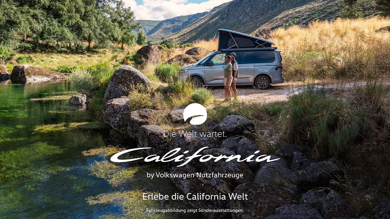 VW Vanlife Marke California