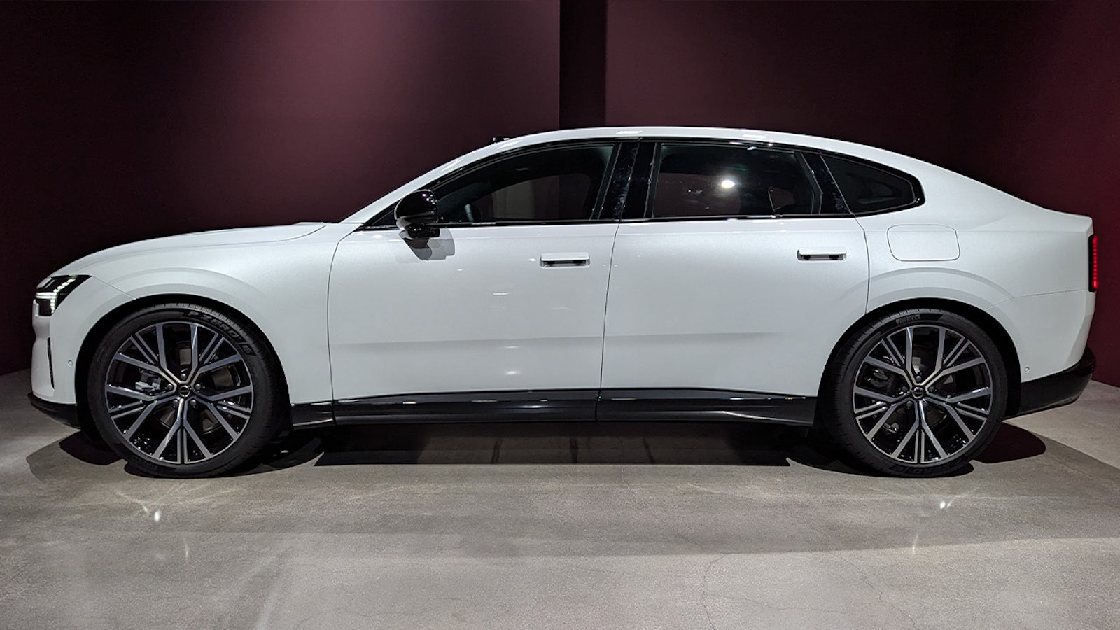 Volvo ES90 Erster Eindruck Seitenansicht
