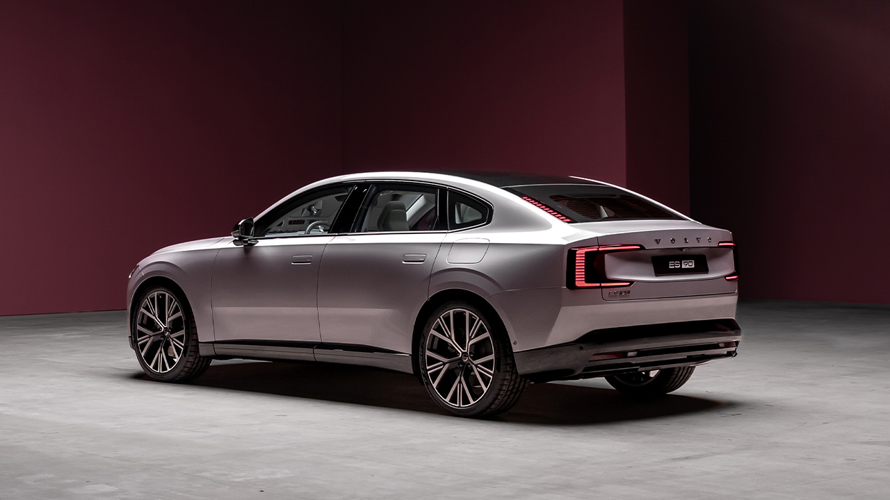 Volvo ES90 Heckansicht