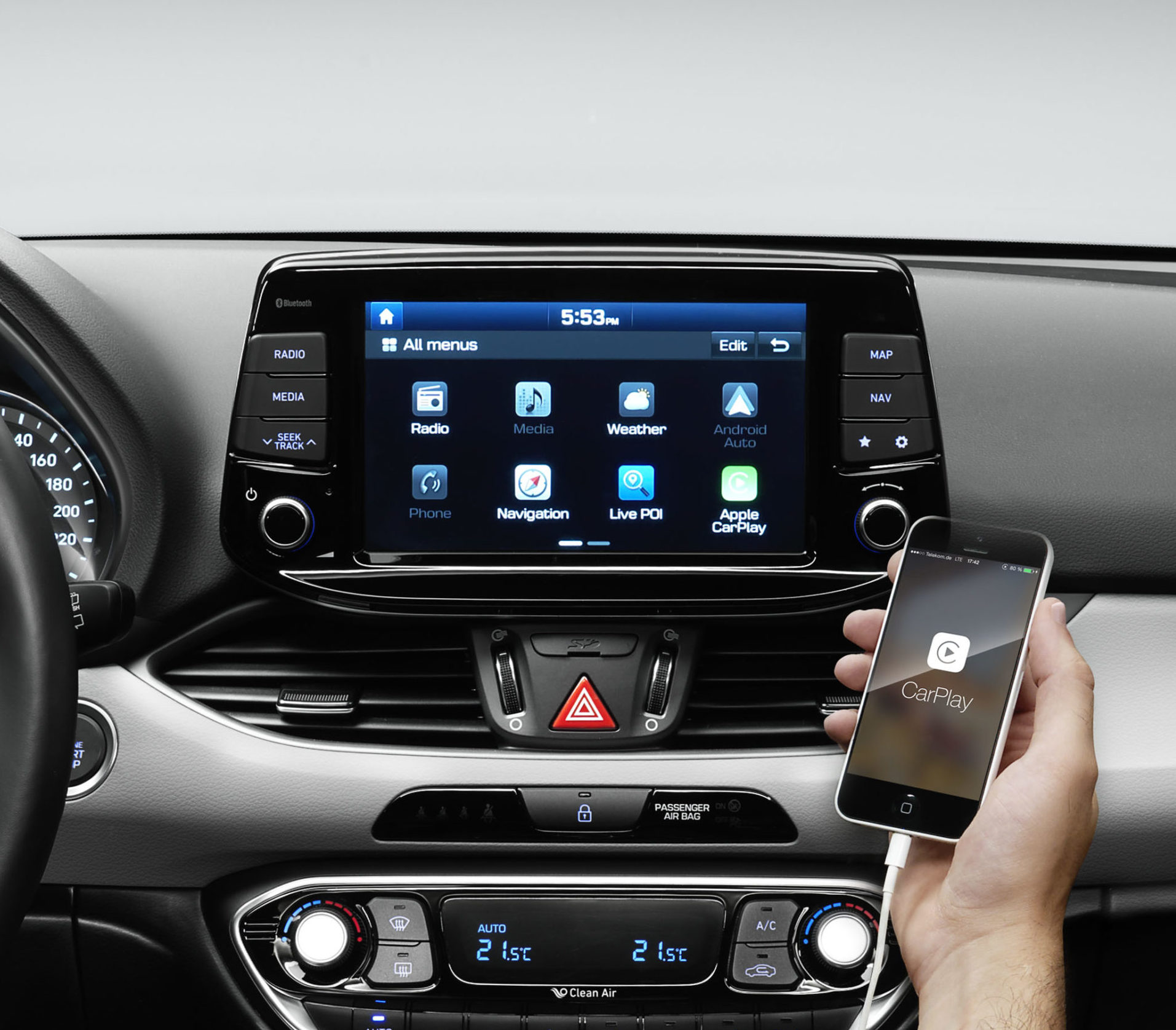 CarPlay & Android Auto am Range Rover Sport nachrüsten
