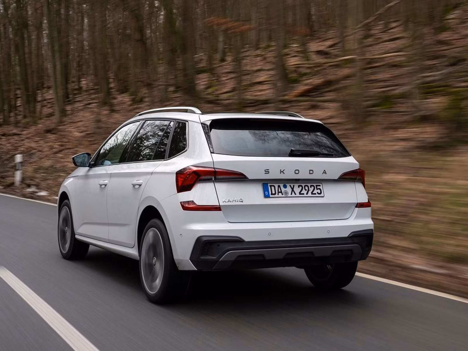 Skoda Kamiq on sale June 2025 rear view