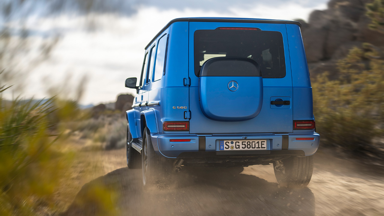 Mercedes G 580 EQ Heckansicht