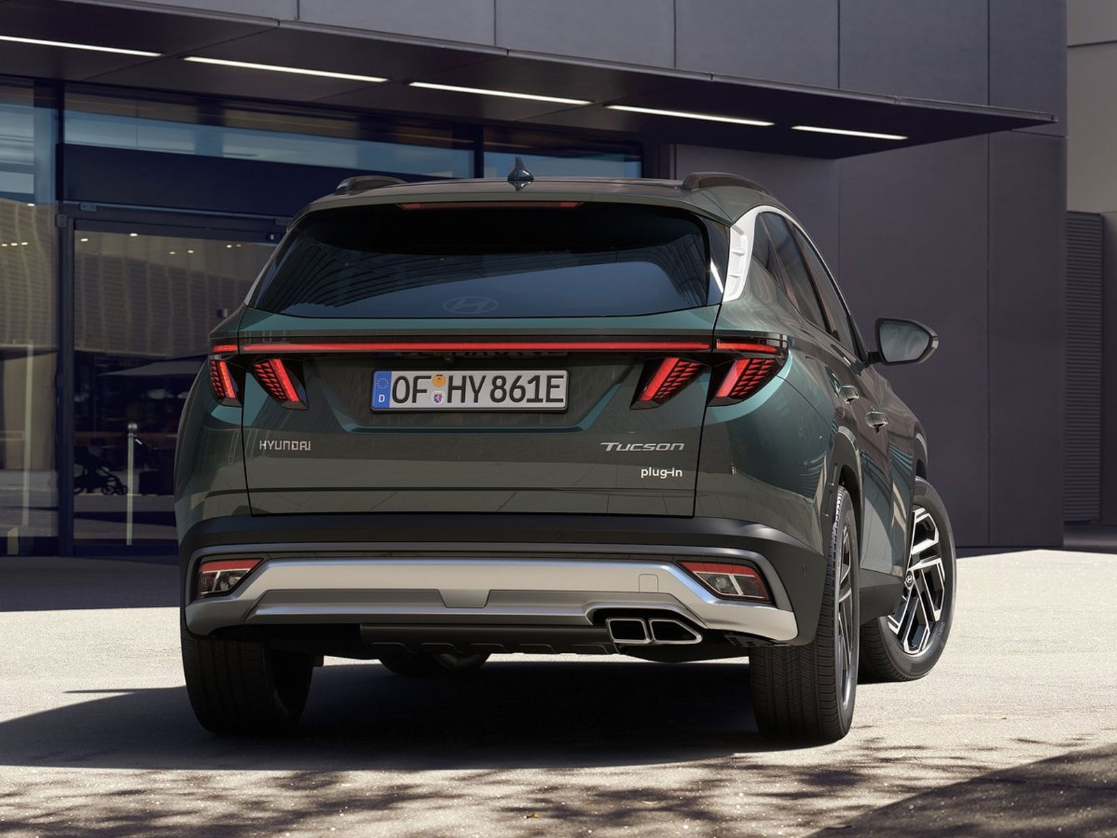 Hyundai Tucson im Black Friday Angebot 2025 Heckansicht