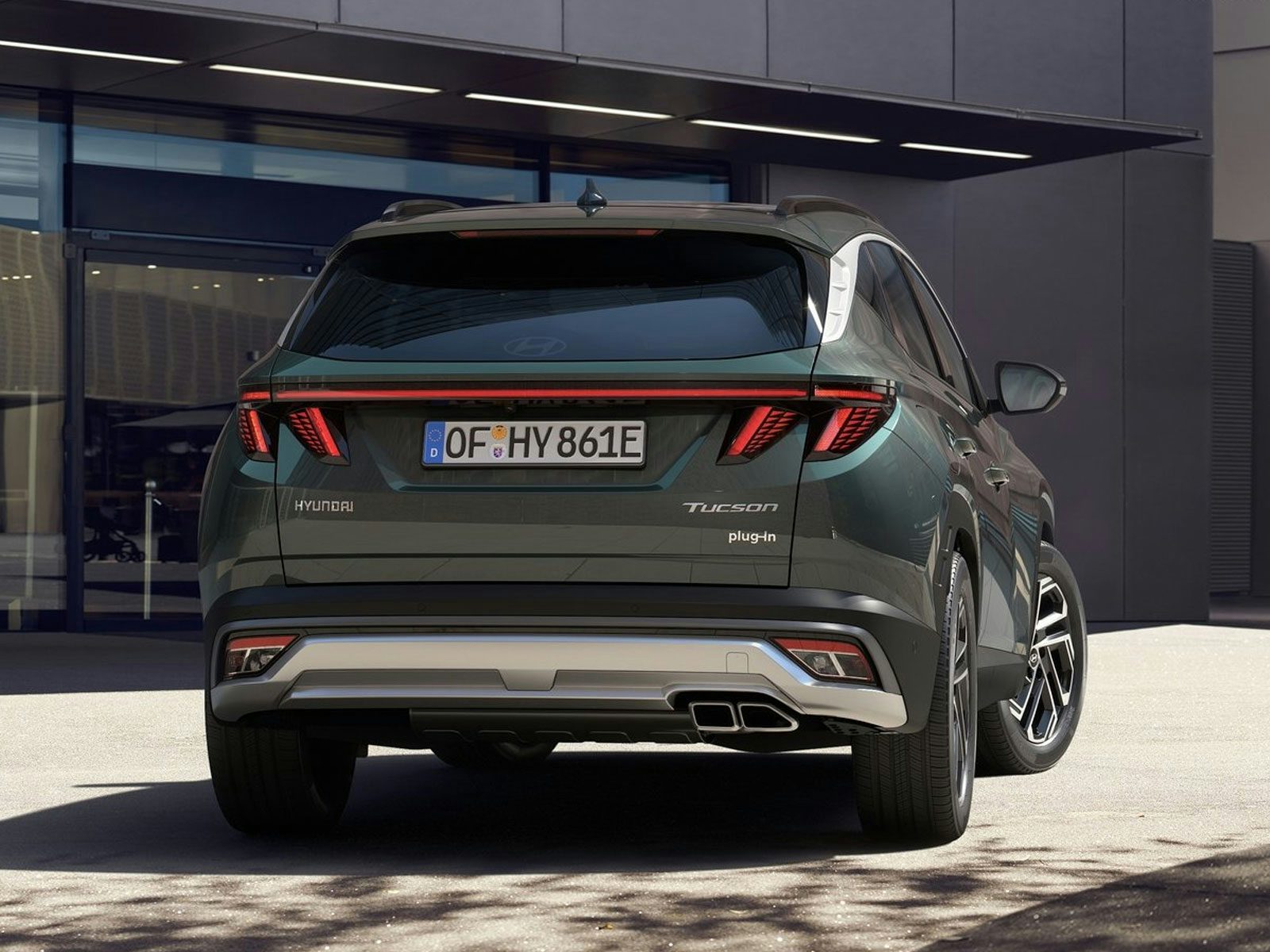 Hyundai Tucson im Black Friday Angebot 2025 Heckansicht